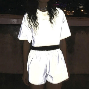 Reflective Crop Suit