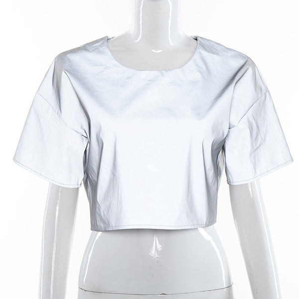 Reflective Crop Suit